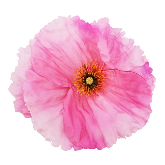 Deluxe Hot Pink Poppy Floral Accent by Ashland&#xAE;